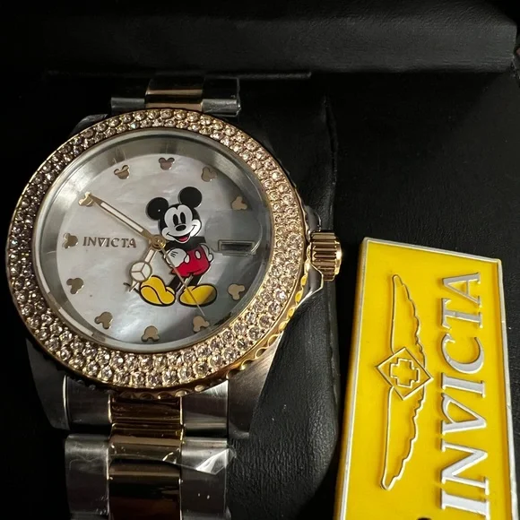 Invicta Disney - Mickey Mouse 24752 Women's Quartz Watch - 40mm - Picture 4 of 8